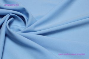 Ткань костюмная
 Креп шифон цвет голубой